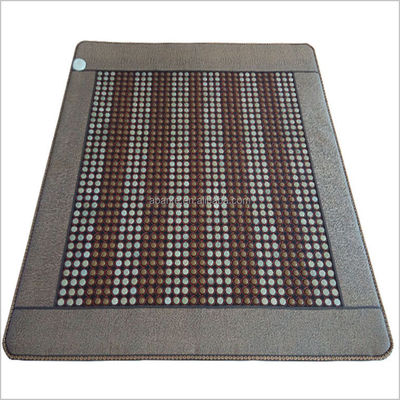 Matelas de massagem térmica de corpo de jade com turmalina e infravermelho de jade 150*190cm Modo de tecnologia avançada n.o abkjm-001