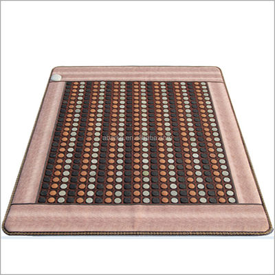 Matelas de massagem térmica de corpo de jade com turmalina e infravermelho de jade 150*190cm Modo de tecnologia avançada n.o abkjm-001