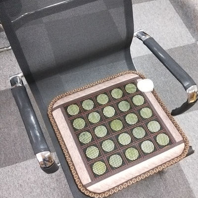 Produto de cuidados de saúde de tecido de jade Xiuyan Jade Stone Heating Mat para o máximo conforto