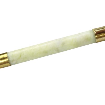 Massagista Facial Massagem Facial Dupla Cabeça Face Natural Beauty Guasha Massagem Ferramenta Jade Roller Massagista fino Ferramenta de relaxamento