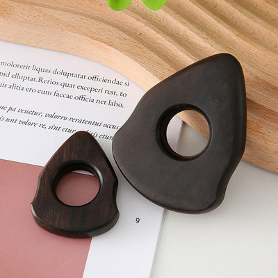 2 tamanhos Anel de massagem de pés de sândalo Pedicure Acupoint Stick Massagista de sola de madeira com função musical