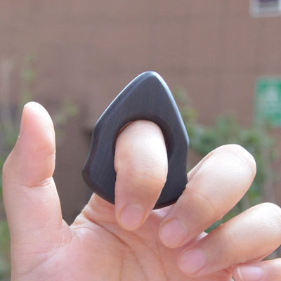 2 tamanhos Anel de massagem de pés de sândalo Pedicure Acupoint Stick Massagista de sola de madeira com função musical