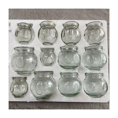 Dimensão personalizada 12pcs Cupping Glass Massage Cupping Therapy Set Cupping Therapy Dispositivo Massage Glass Fire