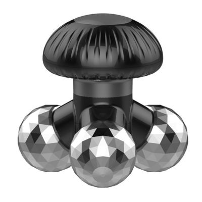 Massagista elétrico em forma de cogumelo de uso múltipla Dispositivo de massagem por vibração portátil com fonte de alimentação ligada