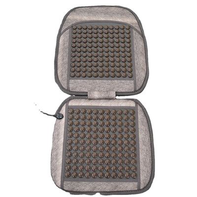 Transforme a sua cadeira num oásis de relaxamento com o nosso colchão de massagem de jade