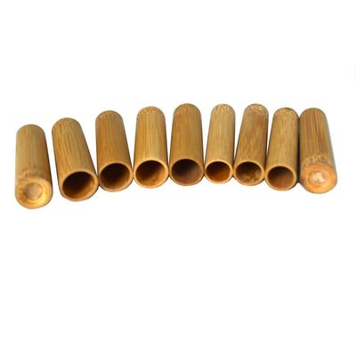 Massagem de martelo 10 peças embalado a vácuo pequeno tubo de bambu Cupping Therapy Cups definido para o nervo muscular em 2023 estilo chinês