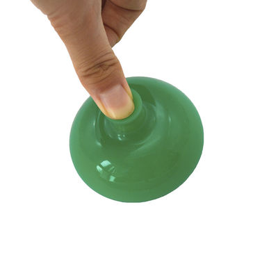 Aparelho de absorção de umidade e massagem de silicone verde