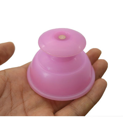 Produtos de Saúde Pink Cupping Set de Tratamento Copo de Silicone Anti-celulite Vacuo Sucção Massagem Copo para Rosto e Corpo