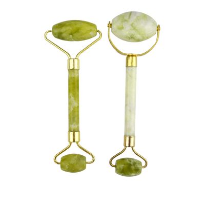 Logotipo personalizado Disponível Xiuyan Jade Gua Sha Escrava Massagem Ferramenta para relaxamento facial verde e anti-envelhecimento