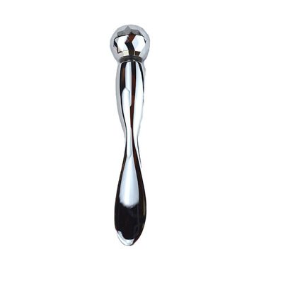 Creme de massagem de olhos cosmético de ouro colher de metal e espátula massagista facial rolos de bastão de metal máscara