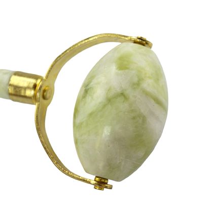Logotipo personalizado Disponível Xiuyan Jade Gua Sha Escrava Massagem Ferramenta para relaxamento facial verde e anti-envelhecimento