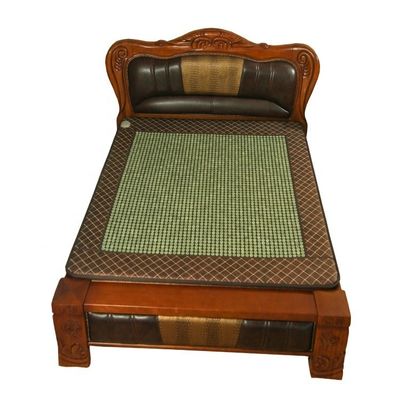 Massagista de jade natural para conforto SPA confortável Massagem de pedra de jade aquecimento colchão Health Pad