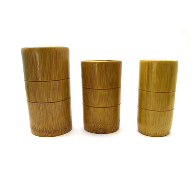 12 Pcs de Bamboo Natural Cupping Therapy Set Chinaess Tradicionais Bamboo Thumb Cupping Cups para Melhor Circulação
