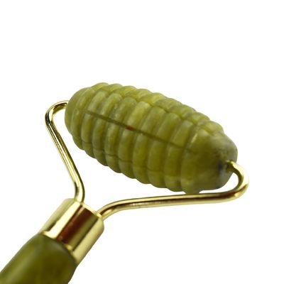Melhor Vendedor Natural Xiuyan Jade Facial Roller 100% Natural Jade Massager para massagem facial e beleza