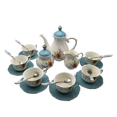 Encantador Teatro de Teado de Porcelana Chinesa em Cor Branca Perfeito para Presentes de Casamento 23*22/15*10/6.5*14.5/11*12.5cm