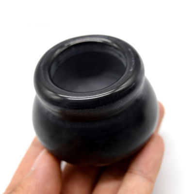 Propriedades Aparelho de Medicina Chinesa Acupuntura Vazão Cúpula de Fogo Hijama Cúpulas Deita Bian Pedra Preta