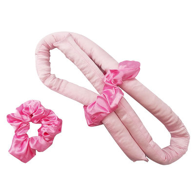 Roller de seda macia para o cabelo, roller de cabelo livre de calor, roller de cabelo para cabelo comprido