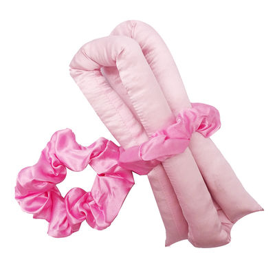 Roller de seda macia para o cabelo, roller de cabelo livre de calor, roller de cabelo para cabelo comprido