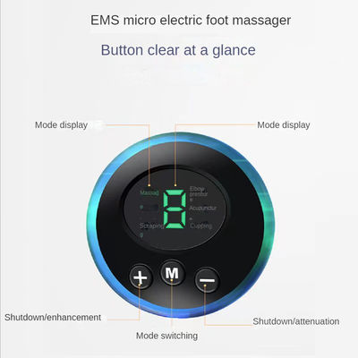 Eletrodoméstico de massagem de pés estofado Pad de moldagem de músculo do pé para relaxamento e alívio dos pés