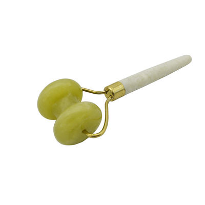 Supostamente Xiuyan Jade Massage Roller para o aperto da pele facial e redução de círculos escuros