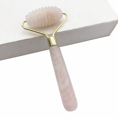 Single Head Spiked Facial Massage Jade Roller para Anti Aging Face Beauty com 100% Natural Jade Stone e Logotipo Personalizado