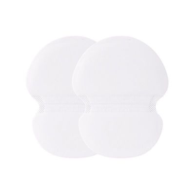 Ampolas absorventes de axila descartáveis brancas de algodão para 11*9,5cm/12,5*9,5cm/12,5*11cm
