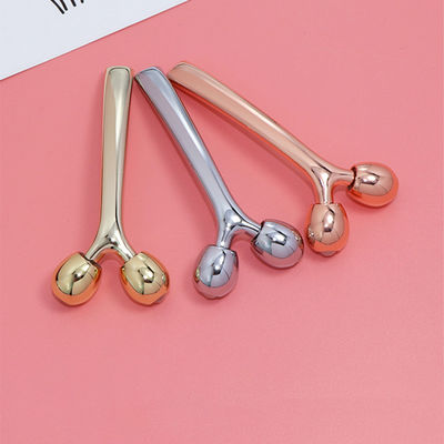 Cara de bola Gua Sha Roller de metal Gua Sha Roller de cara de aço inoxidável para cuidados com a pele com logotipo do cliente e função musical