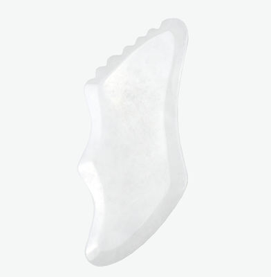 2024 Jade Branco Facial Corpo Jade Guasha Massager Board Gua Sha Stone Scraping Board 11,8cm*5cm*0,5cm para Corpo e Facial