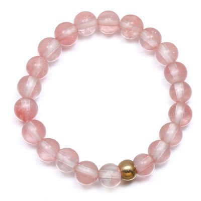Outras Energias Naturais Pedra de Cristal 3mm Mini contas Anéis para Mulher Chakra Cura artesanal Joias Bohemian Anel de Casamento presente