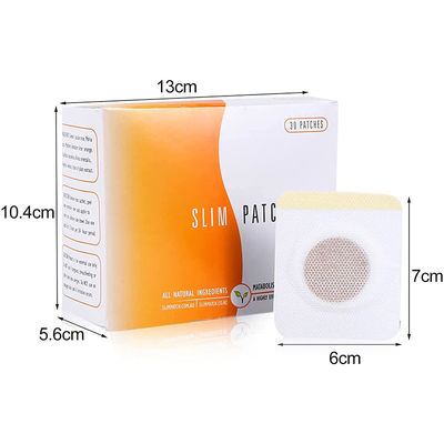 Função de massagem 30pcs tecido não tecido queimador de gordura perda de peso Detox Slim Patch para umbigo autocolante produtos de emagrecimento cuidados com o corpo
