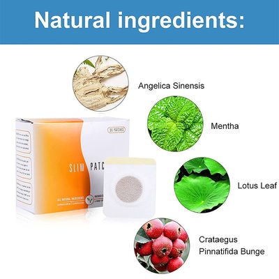 Função de massagem 30pcs tecido não tecido queimador de gordura perda de peso Detox Slim Patch para umbigo autocolante produtos de emagrecimento cuidados com o corpo