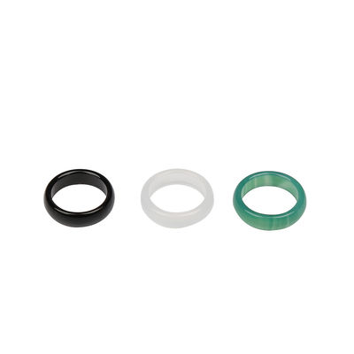 2024 Design Magic Jade Rings para Mulheres Jade Color Finger Rings Good Luck Gifts Outras
