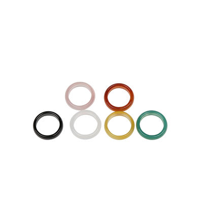 2024 Design Magic Jade Rings para Mulheres Jade Color Finger Rings Good Luck Gifts Outras