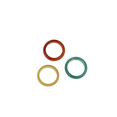 2024 Design Magic Jade Rings para Mulheres Jade Color Finger Rings Good Luck Gifts Outras