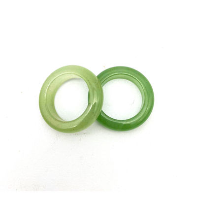 Anel de jade de design natural pedra preciosa ágata verde aventurino turquesa topazio jade anéis portáteis etc tema feng shui