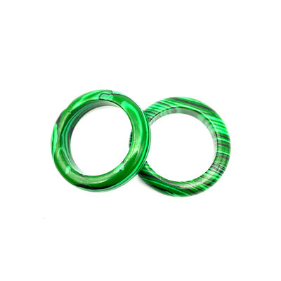 Anel de jade de design natural pedra preciosa ágata verde aventurino turquesa topazio jade anéis portáteis etc tema feng shui