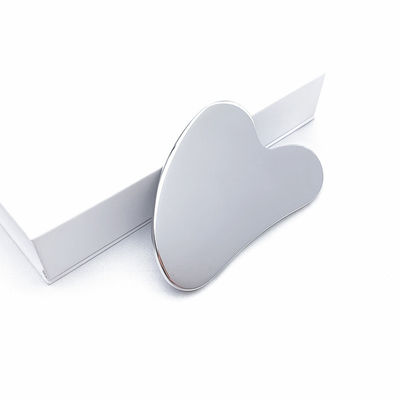 Gua Sha de aço inoxidável Metal de raspagem Guasha Tabela Facial Spa Massagem corporal Massagem Meridiana Cuidados da pele ferramenta de salão de beleza