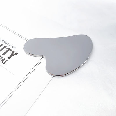 Gua Sha de aço inoxidável Metal de raspagem Guasha Tabela Facial Spa Massagem corporal Massagem Meridiana Cuidados da pele ferramenta de salão de beleza