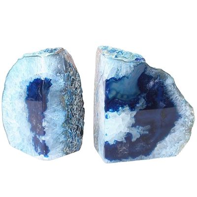 Livro de Agate Polido de Grau B, Finais Perfeito Presente de Casa para Amantes de Arte