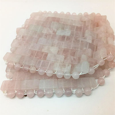 Máscara facial de quartzo rosa rosa para massagem facial e de olhos