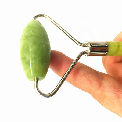 100% natural forte Jade Facial Roller para Massagem Facial e Pedra de Relaxamento
