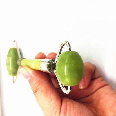 100% natural forte Jade Facial Roller para Massagem Facial e Pedra de Relaxamento