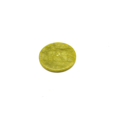 Massagista Facial XiuYan Jade Round Jade Glue Gasket Eyelah Extension Stone Eyelash Extension para Massagem de Melhora de Beleza