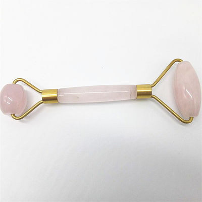 Anti-Aging Facial Roller e Guasha Set Real 100% Jade Roller para Facial Massager Reduz as Rugas Rosa Quartz Massager Corpo