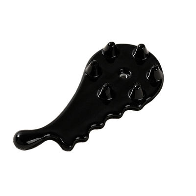 Logotipo de músculos do corpo Logotipo personalizado Disponível Gua Sha Stone para Massagem Facial do Pescoço e Spa de Beleza
