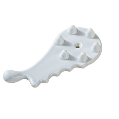 Logotipo de músculos do corpo Logotipo personalizado Disponível Gua Sha Stone para Massagem Facial do Pescoço e Spa de Beleza