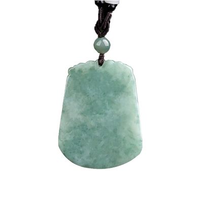 Colar de pendente de design exclusivo com Jadeira de Dragão Sorteiro Voador de Jadeita Tradicional Chinesa