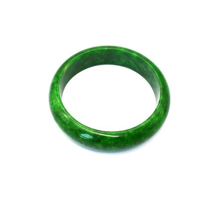 Love Green Enamel Jadeite Bracelets Bangles Charms Women Jade Bangle Natural Burma Hot Item para os entusiastas do Feng Shui