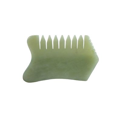 100% Natural Xiuyan Jade Pênis para Cuidados do Couro Cabeludo Massagem Ferramenta SPA Acupuntura Relaxante Terapia Tratamento