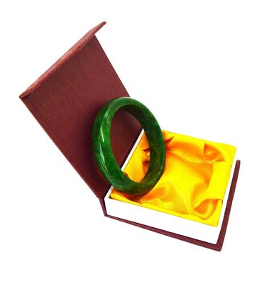 Love Green Enamel Jadeite Bracelets Bangles Charms Women Jade Bangle Natural Burma Hot Item para os entusiastas do Feng Shui